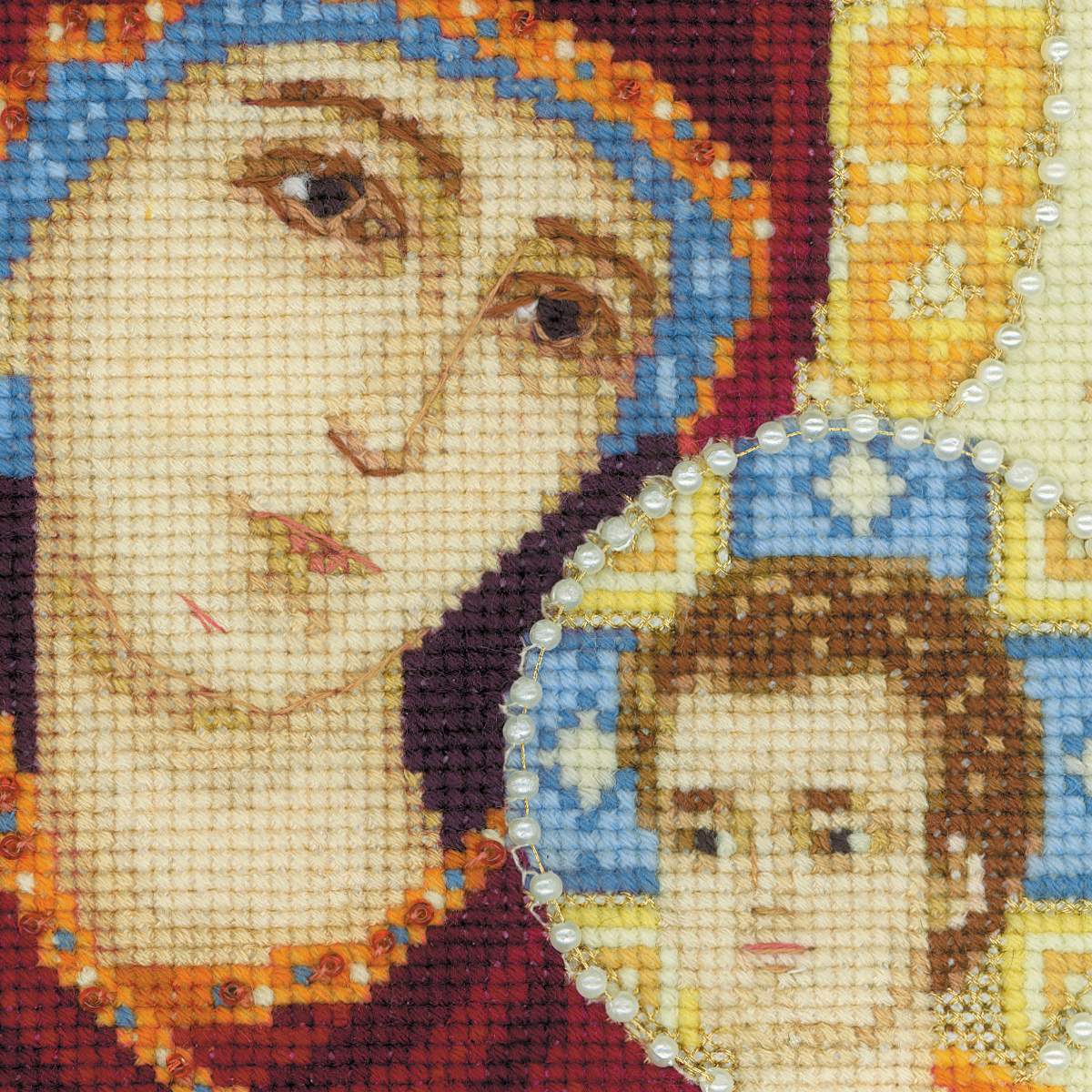 Оригинал - Схема вышивки «Иверская икона Божией Матери» - Автор «fenv» - Авторы - Вышивка крестом