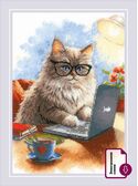 Наборы для вышивания Писатель мяумуаров – фото 1