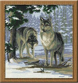 Наборы для вышивания Волки – фото 1