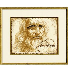 Наборы для вышивания Автопортрет Леонардо – фото 1