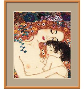 Наборы для вышивания «Материнская любовь» по мотивам картины Г. Климта – фото 1