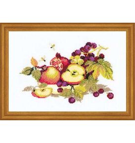 Наборы для вышивания Натюрморт с яблоками – фото 1