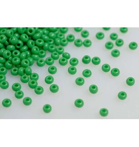 Товары для рукоделия Бисер 53250 - зеленый матовый – фото 1