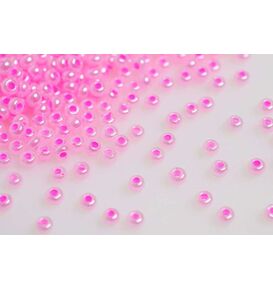 Товары для рукоделия Бисер 37175 - розовый перламутровый – фото 1