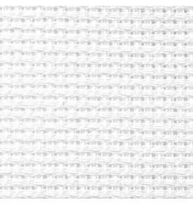 Товары для рукоделия Канва Zweigart Aida 10 белая (№4) 1 метр – фото 1