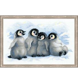 Наборы для вышивания Забавные пингвины – фото 1
