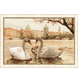 Наборы для вышивания Лебеди. Прага – фото 1