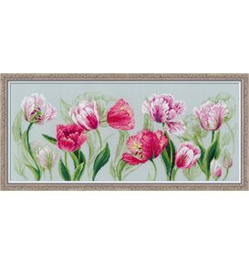 Наборы для вышивания Весенние тюльпаны – фото 1