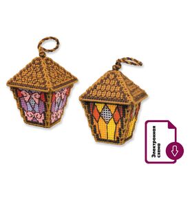 Наборы для вышивания Фонарики "Винтаж" – фото 1