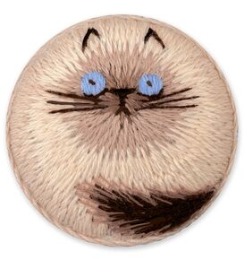 Наборы для вышивания 2333АС Набор для вышивания "Брошь Мурзик" – фото 1