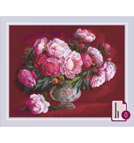 Наборы для вышивания 2345 Набор для вышивания "Роскошные пионы" – фото 1
