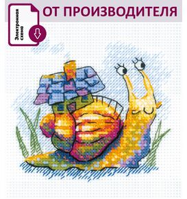 Наборы для вышивания 2285 Набор для вышивания "Улиточка" – фото 1