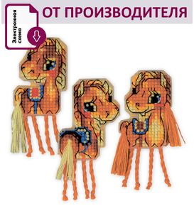 Наборы для вышивания 2294АС Набор для вышивания "Магниты Лошадки" – фото 1
