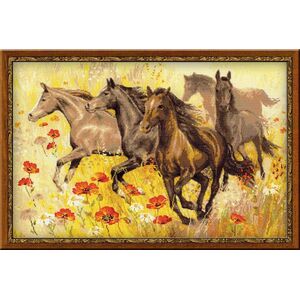 Наборы для вышивания Табун лошадей – фото 1