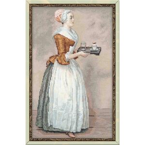 Наборы для вышивания Шоколадница по мотивам картины Ж.Э. Лиотара – фото 1