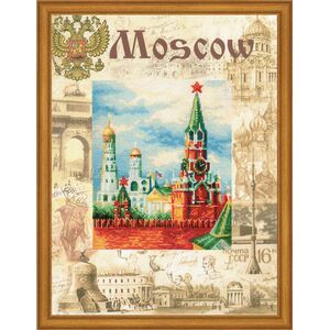 Наборы для вышивания Города мира. Москва – фото 1 Наборы для вышивания Города мира. Москва – фото 1