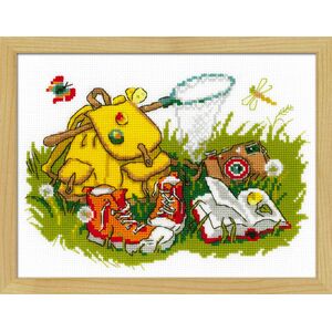 Наборы для вышивания Отдых на траве – фото 1 Наборы для вышивания Отдых на траве – фото 1