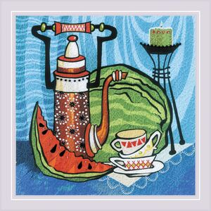 Наборы для вышивания Сочный арбуз. Гладь – фото 1