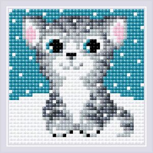 Алмазная мозаика "Снежинка" – фото 1  Алмазная мозаика "Снежинка" – фото 1