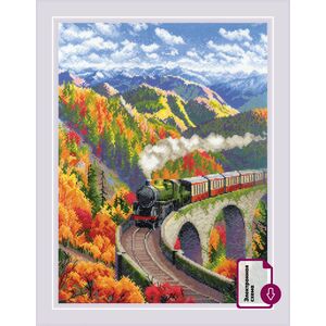 Наборы для вышивания Осенний экспресс – фото 1 Наборы для вышивания Осенний экспресс – фото 1