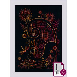 Наборы для вышивания Кошки. Красное лето – фото 1