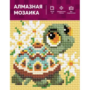 Алмазная мозаика "Черепашка " – фото 1  Алмазная мозаика "Черепашка " – фото 1