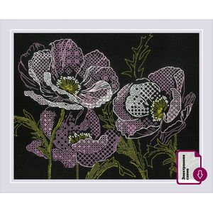 Наборы для вышивания Кружевные маки – фото 1