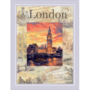 Наборы для вышивания Города мира. Лондон – фото 1