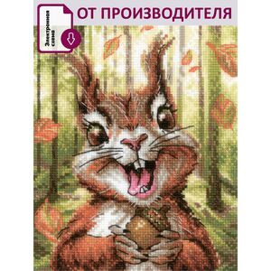 Наборы для вышивания 2302 Набор для вышивания "Крепкий орешек" – фото 1