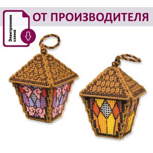 Наборы для вышивания 2309АС Набор для вышивания "Фонарики Винтаж" – фото 1