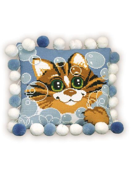 Наборы для вышивания Подушка «Кот» – фото 1