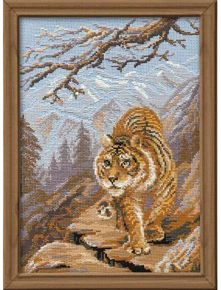 Наборы для вышивания Тигр в горах – фото 1