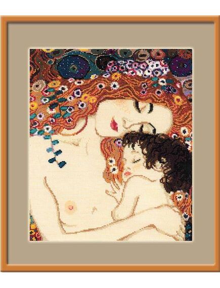 Наборы для вышивания «Материнская любовь» по мотивам картины Г. Климта – фото 1