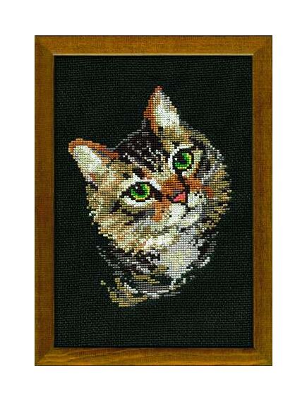 Наборы для вышивания Серая кошка – фото 1