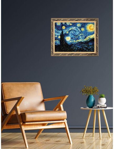 Наборы для вышивания Звездная ночь по мотивам картины В. Ван Гога – фото 4