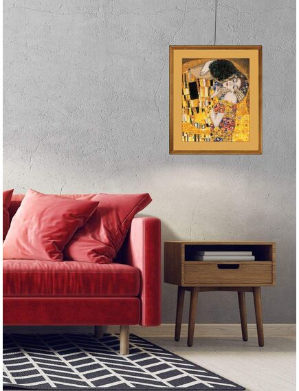 Наборы для вышивания «Поцелуй» по мотивам картины Г. Климта – фото 4