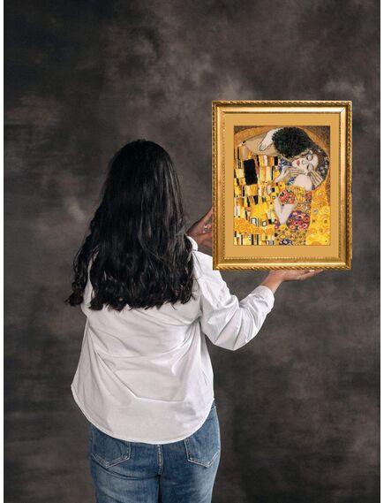 Наборы для вышивания «Поцелуй» по мотивам картины Г. Климта – фото 5