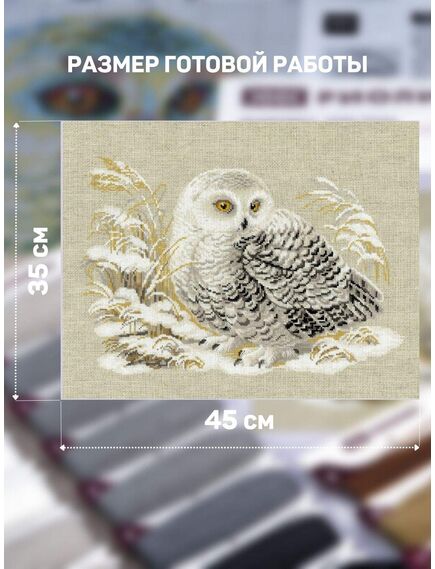 Наборы для вышивания Белая сова – фото 2