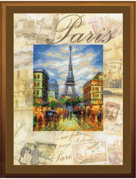 Наборы для вышивания Города мира. Париж – фото 1