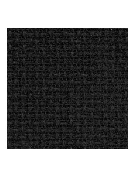 Товары для рукоделия Канва Zweigart Aida 14 черная (№5,5) 1 метр – фото 1