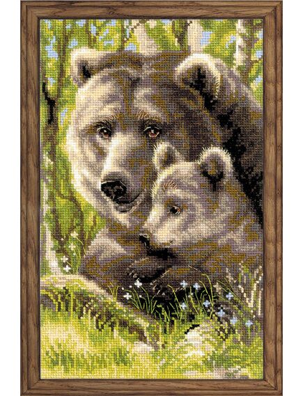 Наборы для вышивания Медведица с медвежонком – фото 1