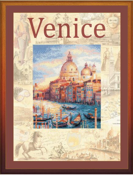 Наборы для вышивания Города мира. Венеция – фото 1