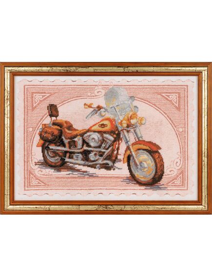  Вышитая картина "Harley Davidson" – фото 1