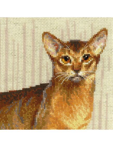 Наборы для вышивания Абиссинские кошки – фото 3