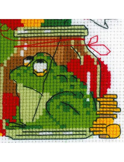 Наборы для вышивания Какой хомяк без жабы – фото 3