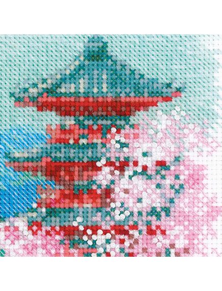 Наборы для вышивания Сакура. Пагода – фото 2