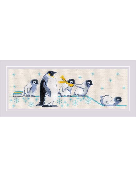 Наборы для вышивания Пингвинчики – фото 1