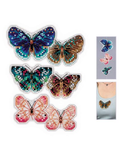 Наборы для вышивания Парящие бабочки – фото 1