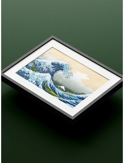 Наборы для вышивания «Большая волна в Канагаве» по мотивам гравюры К.Хокусая – фото 5