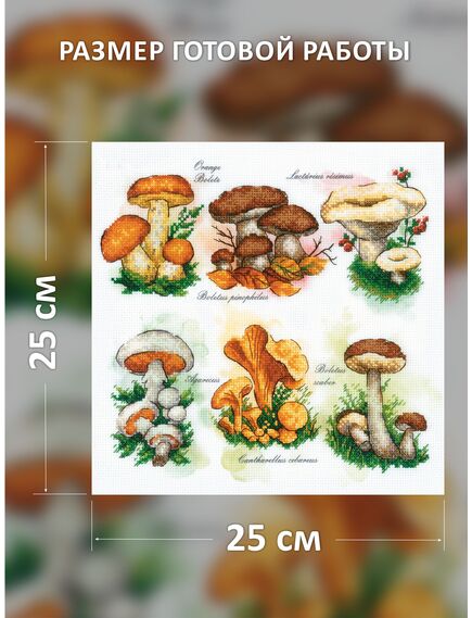 Наборы для вышивания По грибы – фото 2